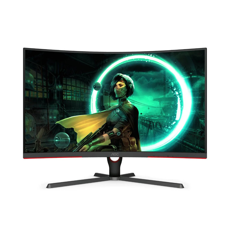 AOC CQ32G3SE 31.5" 165Hz WQHD Curved Gaming Monitor - شاشة